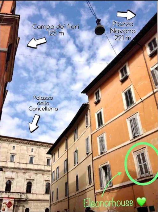 Ferienwohnung Campo De' Fiori Eleonorhouse Rom Exterior foto